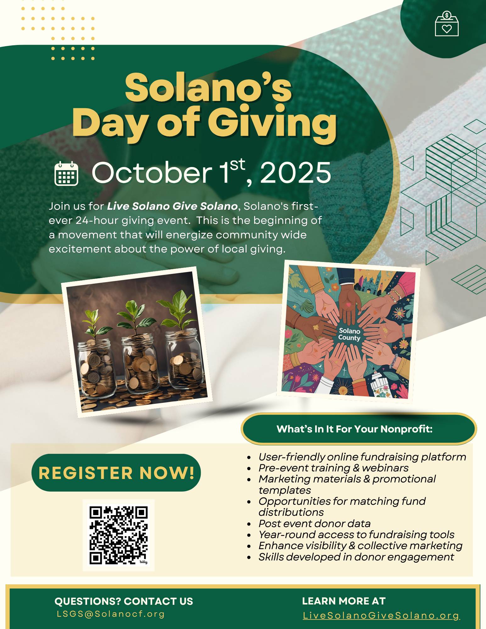 Mark your calendars: October 1, 2025 is Solano's day!