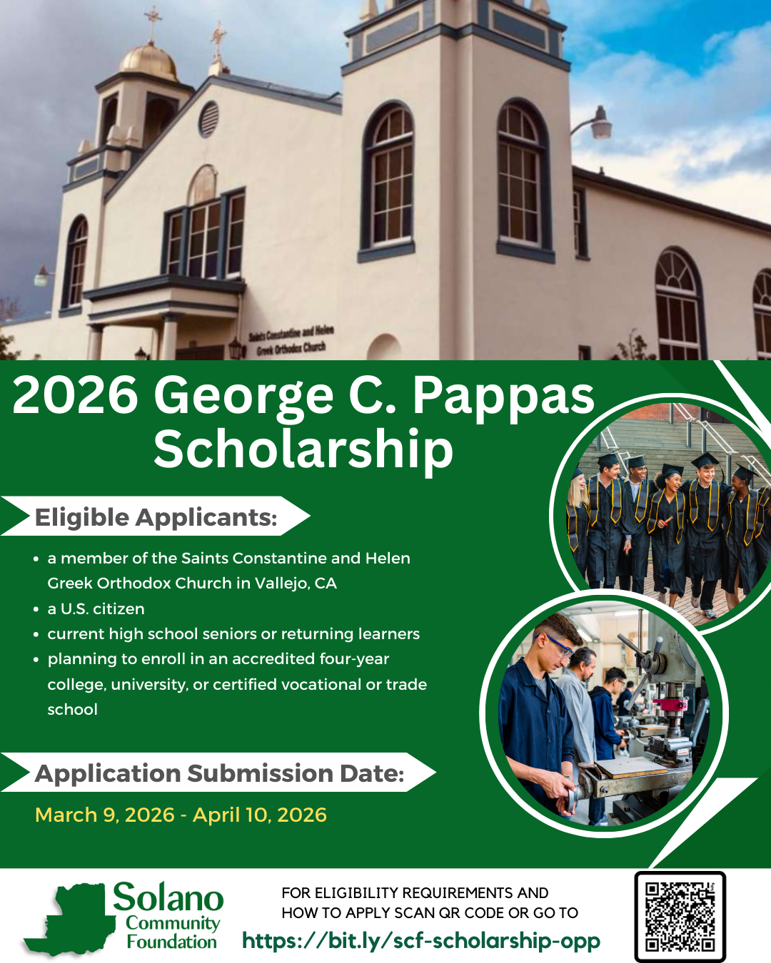 2026 Scholarships Now Open